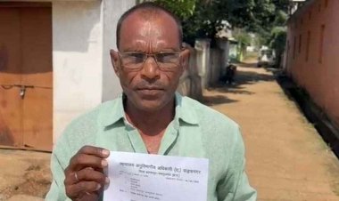 गोठान की भूमि पर भाजपा नेता का कब्जा, स्थगन आदेश के बाद भी निर्माण कार्य जारी, स्थानीय प्रशासन और पुलिस की मिलीभगत का आरोप