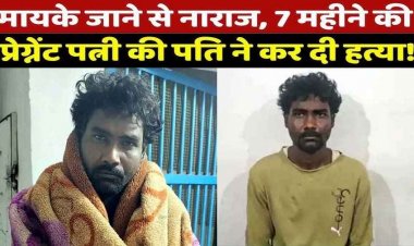 मायके जाने पर नाराज पति ने गर्भवती पत्नी की डंडे से पीट-पीटकर हत्या, बच्चे की दुहाई देकर जान की भीख मांगती रही लेकिन आरोपी का दिल नहीं पसीजा