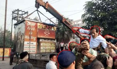 साइंस कॉलेज में भारी विरोध, प्रशासन ने हटाई चौपाटी, हिरासत में पूर्व विधायक विकास उपाध्याय, व्यापारियों ने लगाया कारोबार ठप करने का आरोप