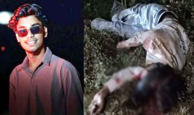 खंभे से टकराई बाइक, छात्र की मौत, तेज रफ्तार वाहन की टक्कर से युवक बाइक समेत उछला, हादसे में स्टूडेंट का भेजा आया बाहर