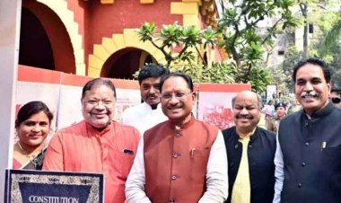 मुख्यमंत्री साय ने प्रदेशवासियों को संविधान दिवस की दी बधाई, कहा- संविधान में आस्था रखकर आगे बढ़ रहा विश्व का सबसे बड़ा लोकतंत्र भारत