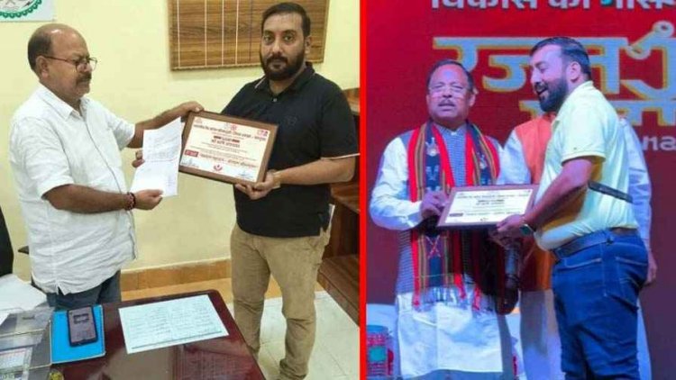 मंत्री नेताम बोले- तुम्हारा खून बहुत फड़फड़ा रहा, रक्तदाता को लगा बुरा, 49 बार रक्तदान करने वाले ऋषि ने लौटाया राज्योत्सव में मिला प्रशस्तिपत्र