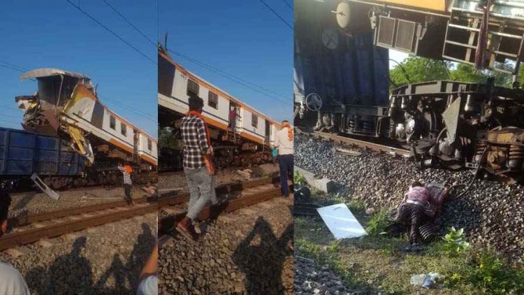 बिलासपुर में मालगाड़ी के ऊपर चढ़ी लोकल ट्रेन, 6 लोगों की मौत, 12 से ज्यादा घायल, दो की पुष्टि, बिलासपुर-कटनी रेल मार्ग ठप, रेस्क्यू जारी