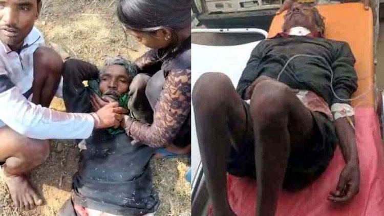 टोकन नहीं कटा-टूटा सब्र, लापरवाही से परेशान किसान ने उठाया खौफनाक कदम, ब्लेड से गला काटने की कोशिश, हालत नाजुक, इलाके में हड़कंप