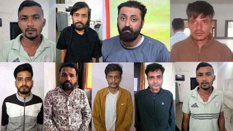 ऑपरेशन निश्चय को मिली बड़ी कामयाबी, रायपुर में 9 तस्कर-सप्लायर हेरोइन के साथ गिरफ्तार, 1 करोड़ का माल जब्त, हुंडई अल्काजर कार जप्त