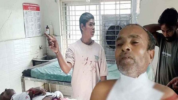 बकरियों के झुंड के साथ घुसा जंगली सुअर, चौकीदार पर किया हमला, बुजुर्ग ने जान बचाने किया संघर्ष, गंभीर रूप से घायल, अस्पताल में भर्ती