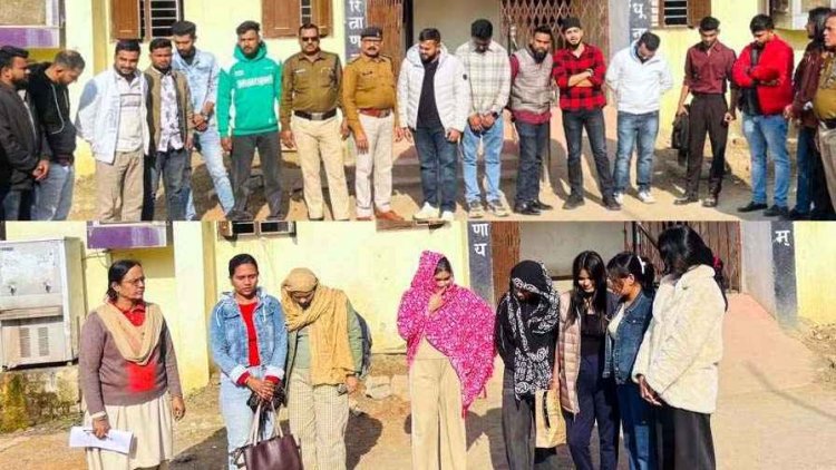 नए साल से पहले JD फॉर्म हाउस में रायपुर पुलिस ने दबिश देकर प्राइवेट पार्टी कर रहे नशे में धुत 21 युवक-युवतियों को किया गिरफ्तार