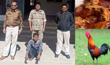 पति-पत्नी के बीच विवाद, चिकन बनाने से इंकार पत्नी को पड़ा बड़ा महंगा, पति ने फिर जो किया जानकर हो जाएंगे हैरान, आरोपी गिरधारी गिरफ्तार