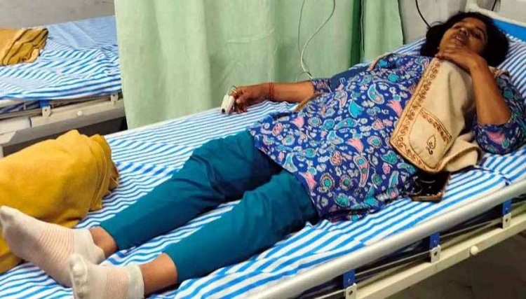 चैतन्य बघेल की रिहाई से कांग्रेसियों में खुशी की लहर, आतिशबाजी के दौरान महिला पत्रकार घायल, अस्पताल में इलाज जारी