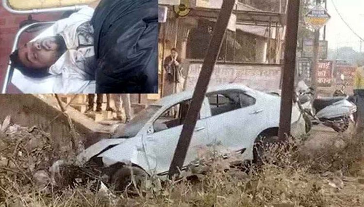 पापा की याद में स्टेटस लगाया और बेटा हुआ हादसे का शिकार, आधी रात पलटी तेज रफ्तार कार, सारे एयर बैग भी खुले फिर भी गई जान