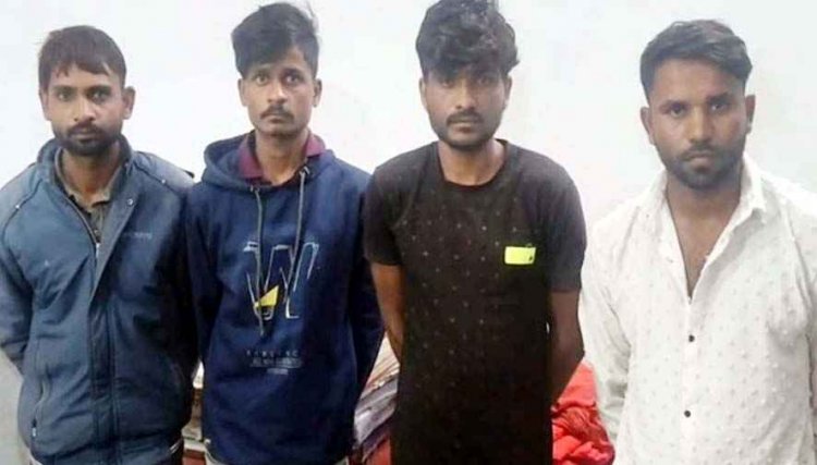 दिनदहाड़े कार सवार युवकों ने किया युवती का अपहरण, CCTV फुटेज आया सामने, पुलिस टीम ने पीछा कर चार आरोपियों को किया गिरफ्तार