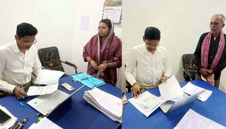 अवैध रेत खनन मामले में तहसीलदार नीलम पिस्दा को दो कथित यूट्यूबर पत्रकार द्वारा नाजायज और अनुचित दबाव बनाने का आरोप