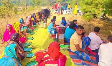 हाथी की मौत पर मृत्युभोज, आत्मा की शांति के लिए जंगल में भजन-कीर्तन, वन अफसर भी शामिल, इधर ग्रामीण को विशालकाय गजराज ने कुचला