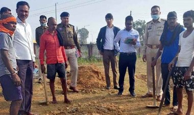 सड़क हादसे में मगरलोड के युवक की मौत, बिना रिपोर्ट किया दफन, जांच में जुटी पुलिस, कब्र खुदवाकर कराया शव का पोस्टमार्टम