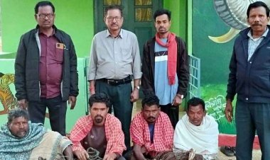 उदंती-सीतानदी टाइगर रिज़र्व में शिकार की साजिश नाकाम,ओडिशा से आए 4 आरोपी गिरफ्तार, 178 फंदे जब्त, 3 फरार; तलाश जारी