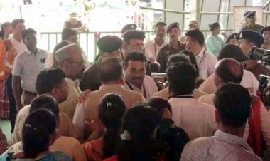 मुख्यमंत्री साय के कार्यक्रम में हंगामा, सुरक्षा कर्मियों और भाजपा कार्यकर्ताओं के बीच तीखी नोकझोंक, नेताओं के हस्तक्षेप से टला विवाद