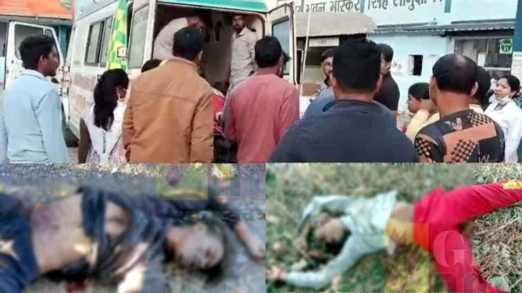 तेज रफ्तार स्कॉर्पियो ने बाइक को मारी जोरदार टक्कर, दो युवकों की मौके पर ही मौत, ड्राइवर वाहन छोड़कर फरार, गांव में मातम का माहौल