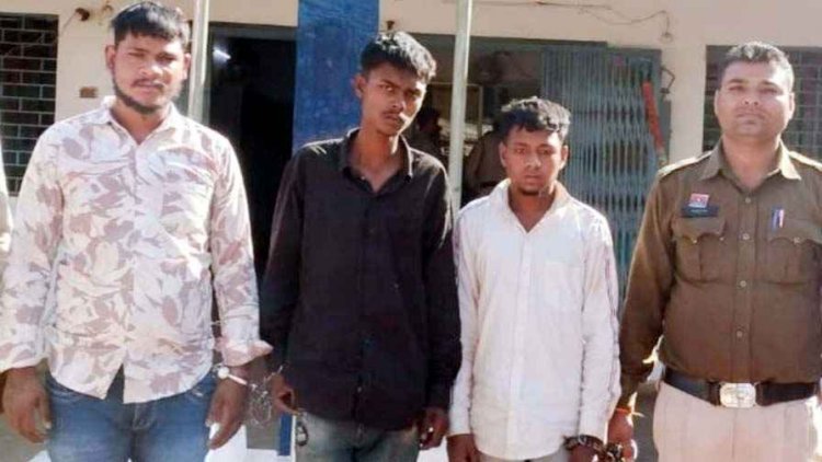 उधारी के पैसे मांगने पहुंचे घर, नहीं लौटाने पर धारदार हथियार से जानलेवा हमला, कुछ ही घंटों के भीतर 1 नाबालिग समेत 4 आरोपी गिरफ्तार, स्कूटी जब्त