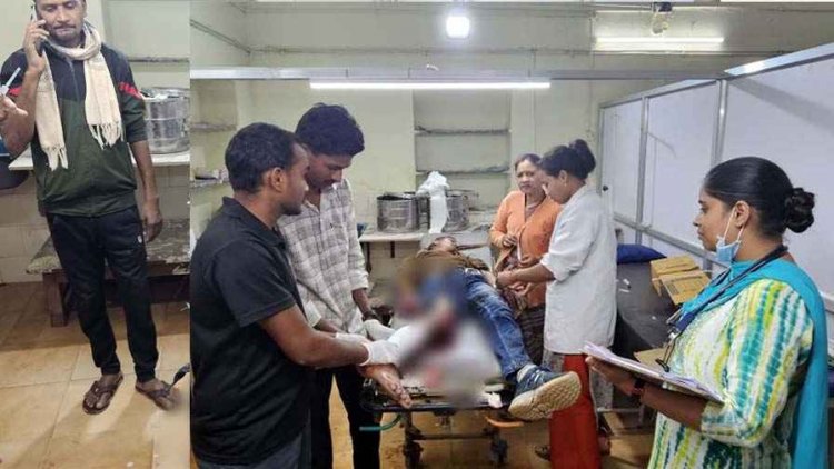 नगर पालिका के सहायक राजस्व निरीक्षक की बाइक को अज्ञात वाहन ने मारी जोरदार टक्कर, हालत नाजुक; किया रेफर, जांच में जुटी पुलिस