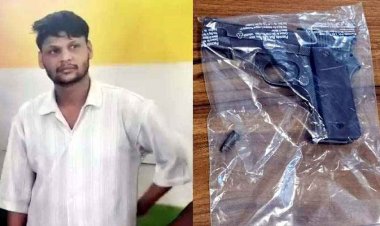 होली से पहले पिस्टल के साथ हिस्ट्रीशीटर बद्री गिरफ्तार, मारपीट-बलवा-लूट-हत्या का प्रयास 2 दर्जन से ज्यादा अपराधों में जा चूका जेल, हथियार बरामद