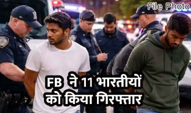 यू-वीजा हासिल करने के लिए फर्जी लूट की घटनाएं रचने का आरोप, अमेरिका में 11 भारतीय नागरिक गिरफ्तार, जांच में सामने आया फर्जीवाड़ा