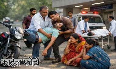 सड़क किनारे खड़ी ट्रैक्टर-ट्रॉली से जा टकराई तेज रफ्तार मोटरसाइकिल, दर्दनाक हादसे में ठेकेदार की मौत, गांव में पसरा मातम, पार्किंग को लेकर उठ रहे सवाल