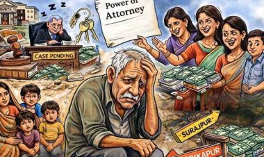 पिता की संपत्ति पर बेटियों का कब्जा, बहू-पोते रह गए खाली हाथ, लंबित केस के बीच नामांतरण, कोर्ट करता रहा इंतजार, कागजों ने सुना दिया फैसला