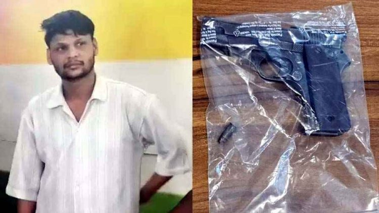 होली से पहले पिस्टल के साथ हिस्ट्रीशीटर बद्री गिरफ्तार, मारपीट-बलवा-लूट-हत्या का प्रयास 2 दर्जन से ज्यादा अपराधों में जा चूका जेल, हथियार बरामद