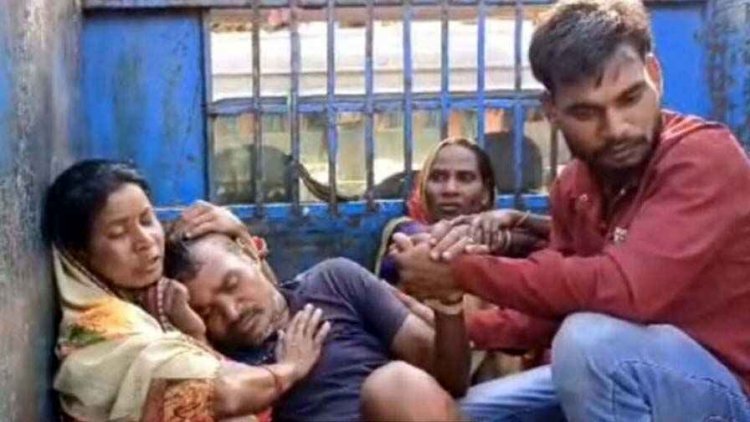 हिरासत में ग्रामीण की मौत से गुस्साए समाज के हजारों लोग रैली में हुए शामिल,  जांच और दोषियों पर कार्रवाई की मांग, 2 पुलिसकर्मी सस्पेंड