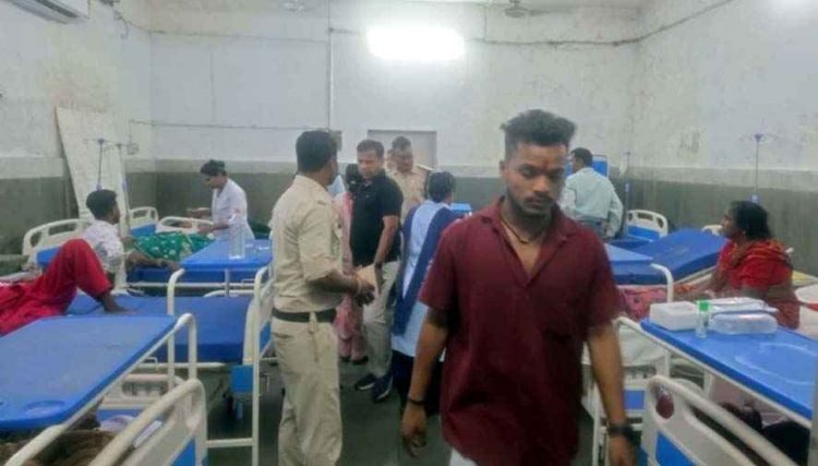 बाराती वाहन दुर्घटनाग्रस्त, दुल्हन को लेकर लौट रही तेज रफ़्तार कार पलटी, हादसे में मासूम बच्ची की मौत, 7 घायल, मातम में बदली खुशियां, ड्राइवर फरार