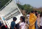 दर्शन कर पहाड़ से नीचे उतर रही श्रद्धालुओं से भरी पिकअप का ब्रेक फेल, बेकाबू होकर पेड़ से टकराई गाड़ी, परिवार के 9 श्रद्धालु घायल, बच्चे की हालत नाजुक