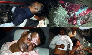 बोलेरो और वैगनआर में जोरदार टक्कर, छठी कार्यक्रम से लौट रहे बाप-बेटे की मौके पर ही दर्दनाक मौत, पत्नी और भांजा घायल, मातम में बदली खुशियां