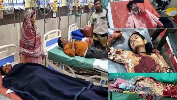 अवैध संबंध के शक में परिवार पर तलवारों से हमला, महिला की आंख निकालकर हत्या, 7 घायल, पोती बोली- तलवार से गाय-बकरी की तरह काटा, गांव में तनाव का माहौल