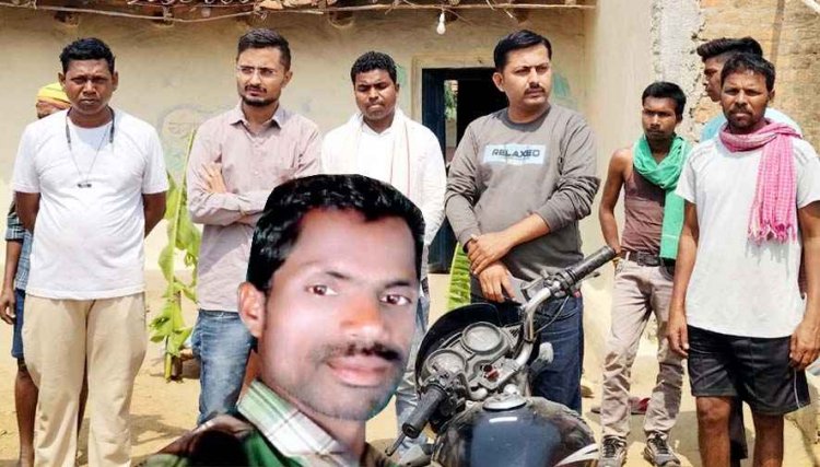 शादी में शामिल होने गए दो दोस्तों की सड़क हादसे में मौत, मातम में बदली खुशियां, मचा मुआवजे की मांग को लेकर कोहराम, डीवी ग्रुप ने दिया 3 लाख मुआवजा