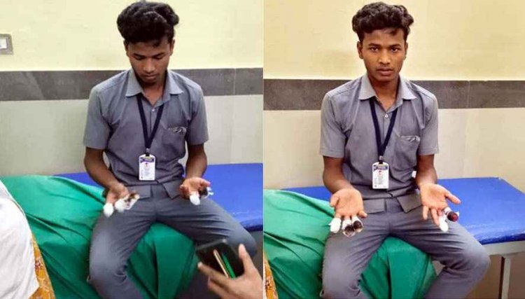 विवादों में ITI, बिना 'मेसन' कोर्स के मजदूरों की तरह कराया जा रहा काम, छात्र की 5 उंगलियां कटीं, प्रबंधन पर गंभीर सवाल, छात्रों और अभिभावकों में आक्रोश