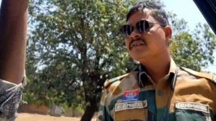 अवैध वसूली के आरोप में आरक्षक सस्पेंड, लोगों ने व्यापारिक वाहनों से पैसे मांगते बनाया VIDEO, वायरल वीडियो से खुला मामला, SP ने किया जांच के आदेश जारी