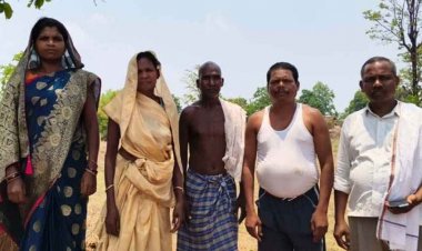 भूमि संरक्षण विभाग के भ्रष्टाचार का दंश झेल रहे कमार परिवार, तालाब खुदाई के बाद नही मिला पैसा, उधारी वाले कर रहे परेशान, कलेक्टर से लगाई इंसाफ की गुहार