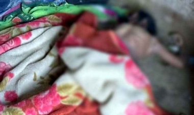 शराब पीने के दौरान हुआ विवाद, पत्नी को उतारा मौत के घाट, घर में अर्धनग्न हालत में मिली लाश, दो बच्चों से छिना मां का साया, आरोपी शराबी पति गिरफ्तार
