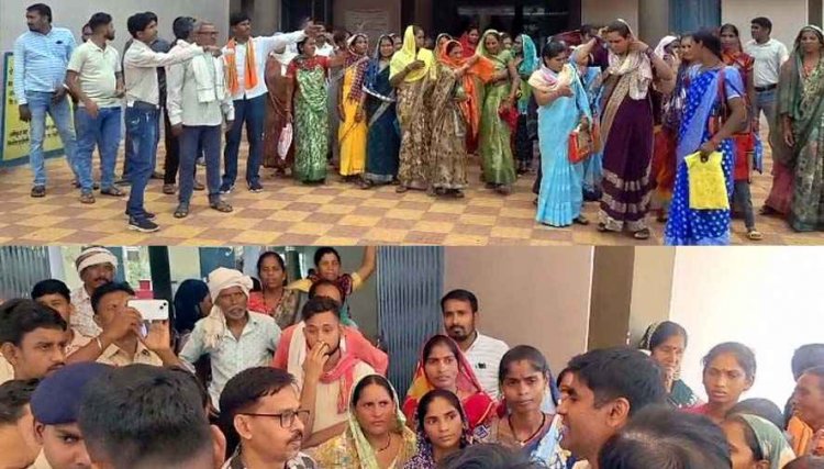 PM आवास योजना से वंचित ग्रामीणों का फूटा गुस्सा, फिंगेश्वर जनपद कार्यालय का किया घेराव, जमकर नारेबाजी, उग्र आंदोलन की दी चेतावनी