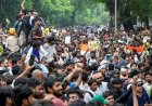 संसद मार्च के दौरान बरसी लाठियां, सैकड़ों घायल, हिरासत में 70 प्रदर्शनकारी, राहुल-प्रियंका- प्रधानमंत्री युवा-विरोधी, खड़गे- छात्रों पर आंसू गैस-लाठीचार्ज क्यों?
