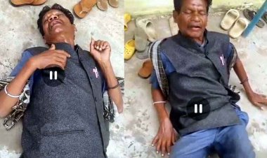 विद्यालय की गरिमा शर्मसार, प्रधान पाठक नशे में गाली–गलौज का वीडियो सोशल मीडिया पर जमकर वायरल, ग्रामीणों में आक्रोश का माहौल