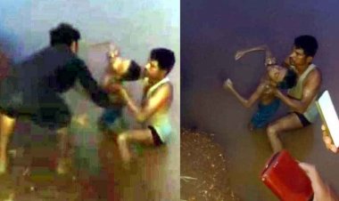 ठेकेदार की लापरवाही बना काल, बारिश से भरे गड्ढे में डूबने से तीन मासूम स्कूली बच्चों की दर्दनाक मौत, गांव में पसरा मातम, जांच शुरू, होगी कार्रवाई