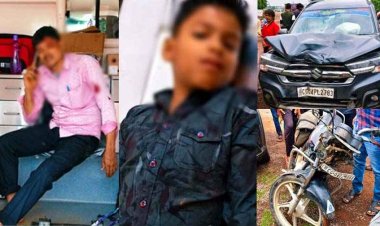 अभनपुर-राजिम मार्ग पर कार-बाइक की जोरदार टक्कर, मची  अफरा-तफरी, महिला और बच्चे समेत चार घायल; बच्चे की हालत नाजुक, इलाज जारी