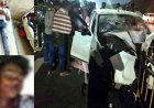 अभनपुर में दर्दनाक सड़क हादसा, रेलिंग से टकराई कार, 1 की मौत, 5 गंभीर घायल, सभी रायपुर रेफर,  मचा हड़कंप, वाहन के उड़े परखच्चे, जांच में जुटी पुलिस