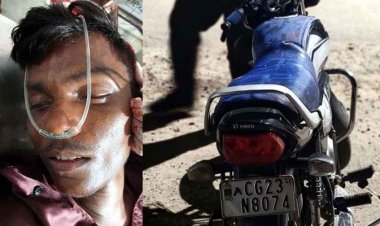 देवभोग बीयर हाउस के पास दर्दनाक हादसा, सड़क किनारे लगी स्ट्रीक लाइट के पोल से जा टकराई बाइक, युवक की हालत नाजुक, फ़ौरन CPR ने बचाई जान