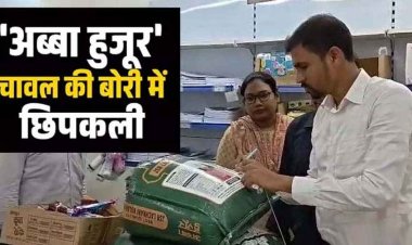 जिस चावल के स्वाद के लोग दीवाने, उसी के स्टॉक पर पड़ी खाद्य विभाग की नजर, Apna Mart में 'अब्बा हुजूर' चावल की बोरी में मिली छिपकली, मचा हड़कंप