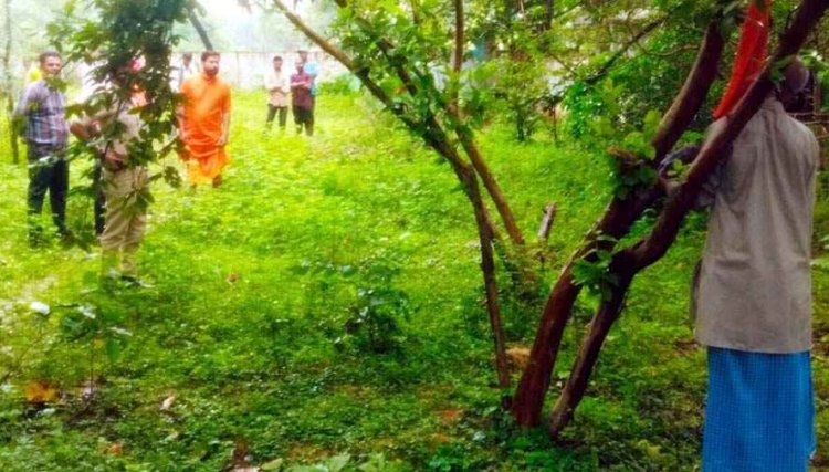 धार्मिक नगरी के हनुमान मंदिर परिसर में 70 वर्षीय बुजुर्ग ने पूजा-पाठ के बाद अज्ञात कारणों से फांसी लगाकर की आत्महत्या, जांच में जुटी पुलिस