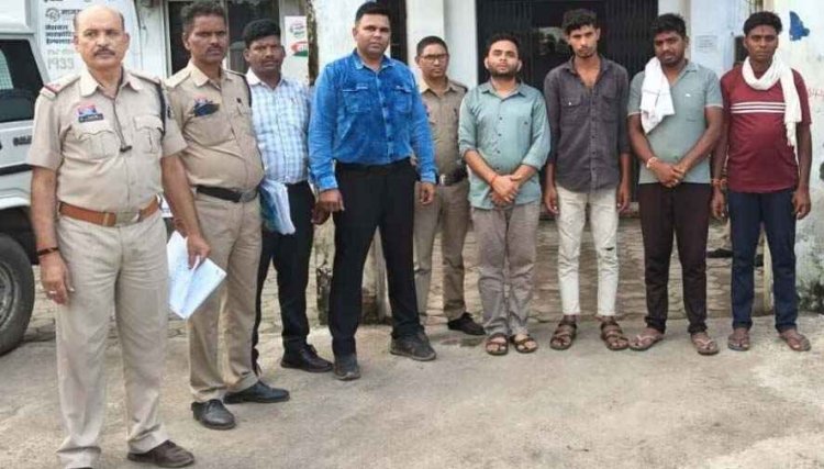 फसल चरने की बात पर भड़का विवाद, खेत मालिक को जबरन कीटनाशक पिलाकर उतारा मौत के घाट, पुलिस ने चार आरोपियों को किया गिरफ्तार