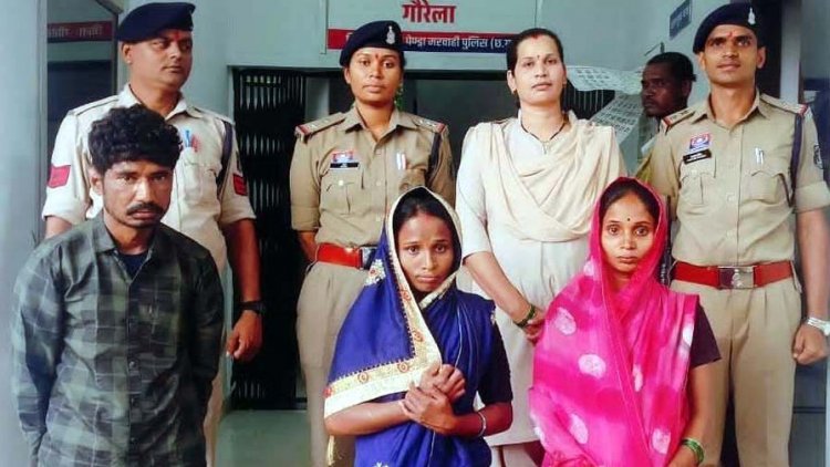 चोरी और झपटमारी की घटनाओं को अंजाम देने वाले गिरोह का पर्दाफाश, बाजार में महिलाओं को निशाना बनाने वाली दो महिला समेत तीन आरोपी गिरफ्तार