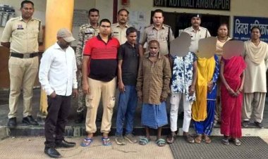 फर्जी पट्टे से जमानत कराने का खेल बेनकाब, पैसे लेकर कोर्ट में नकली पट्टा-आधार फर्जी दस्तावेज दिखाकर छुड़ाने वाली गैंग में महिलाएं भी शामिल, 7 गिरफ्तार